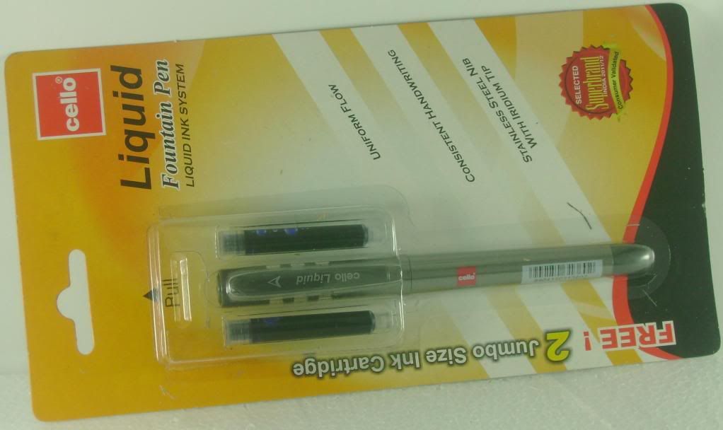 cello disney fountain pen